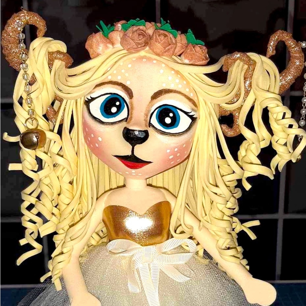 deer foam doll 12"
